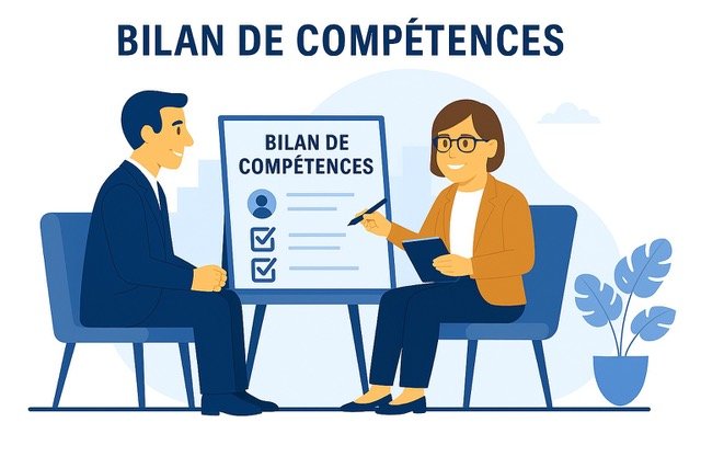 MDHL Conseils dirige une séance de bilan de compétences avec un dirigeant en costume